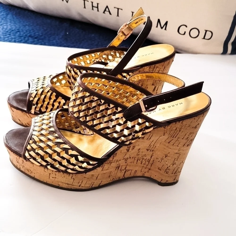 Marc by marc jacobs wedges Size 38 or 7.5